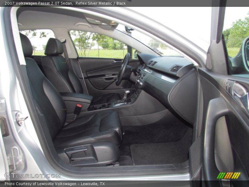 Reflex Silver Metallic / Black 2007 Volkswagen Passat 2.0T Sedan