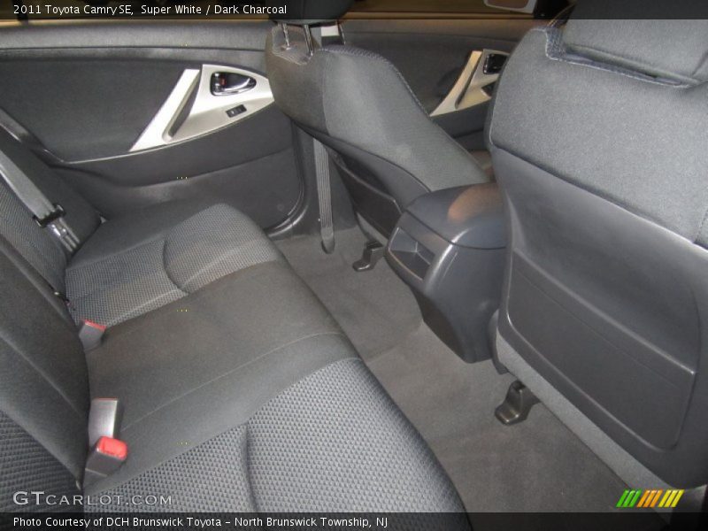 Super White / Dark Charcoal 2011 Toyota Camry SE
