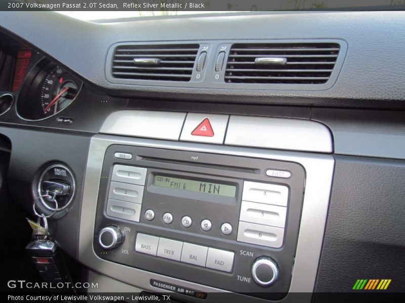 Reflex Silver Metallic / Black 2007 Volkswagen Passat 2.0T Sedan