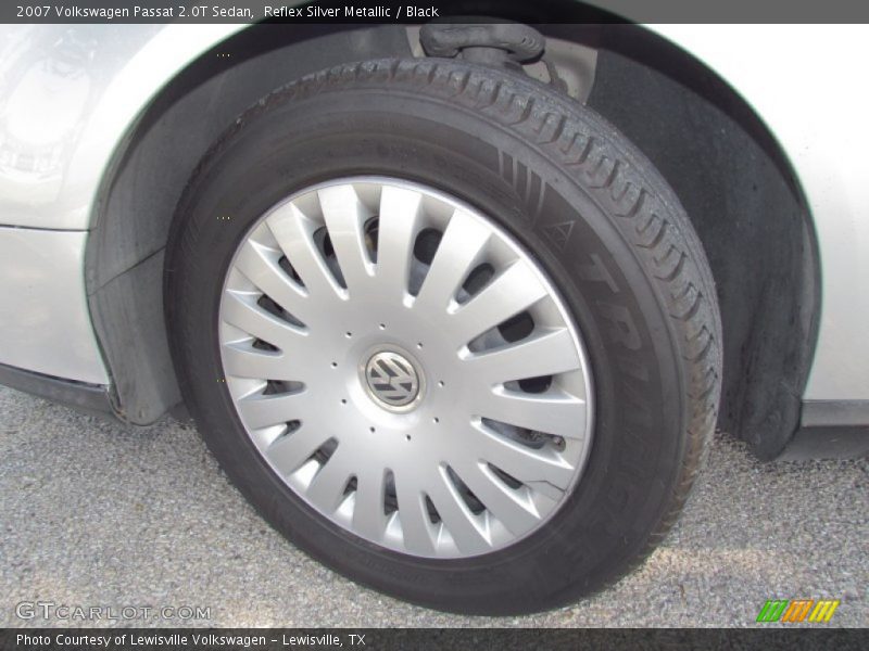 Reflex Silver Metallic / Black 2007 Volkswagen Passat 2.0T Sedan