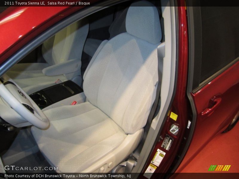 Salsa Red Pearl / Bisque 2011 Toyota Sienna LE