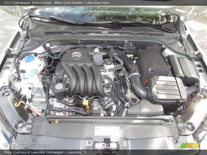 White Gold Metallic / Latte Macchiato 2011 Volkswagen Jetta S Sedan