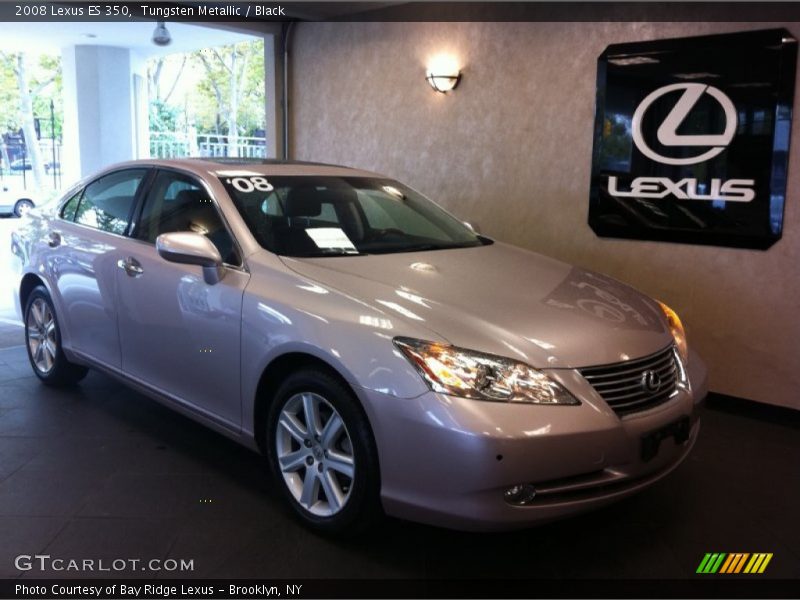 Tungsten Metallic / Black 2008 Lexus ES 350