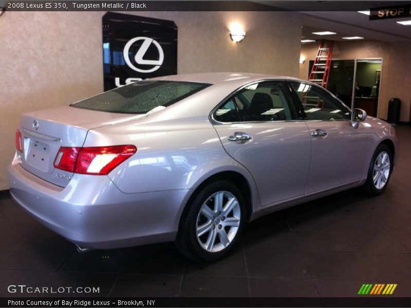 Tungsten Metallic / Black 2008 Lexus ES 350