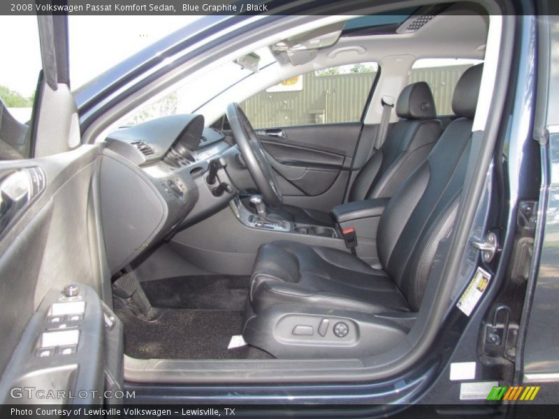 Blue Graphite / Black 2008 Volkswagen Passat Komfort Sedan