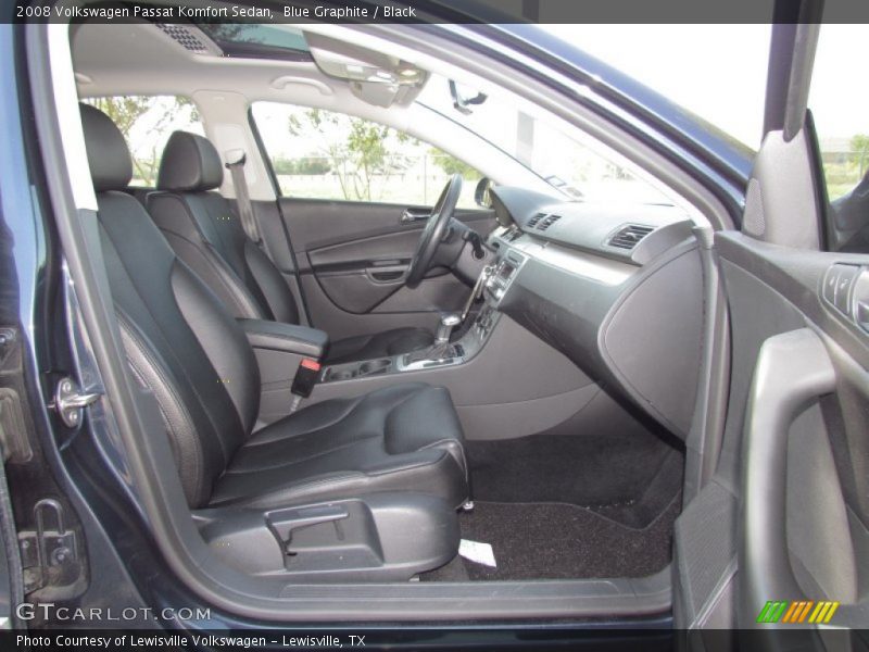 Blue Graphite / Black 2008 Volkswagen Passat Komfort Sedan