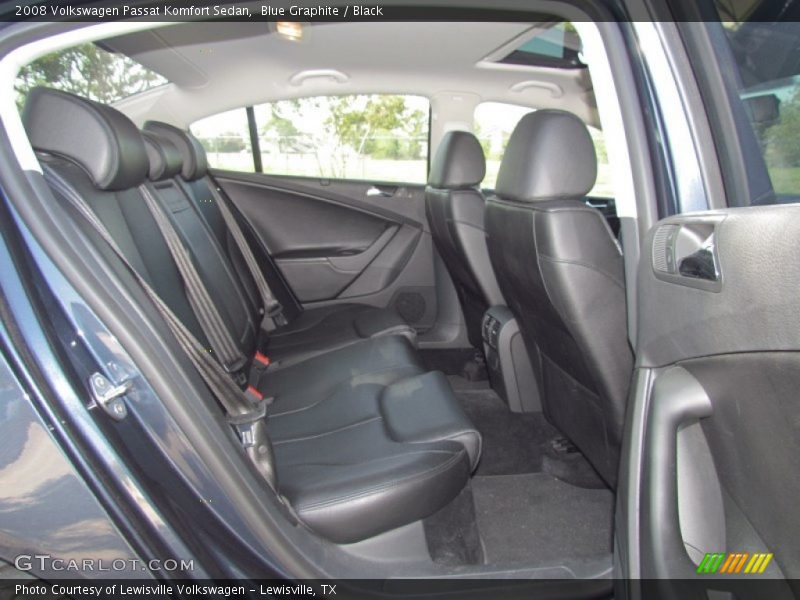 Blue Graphite / Black 2008 Volkswagen Passat Komfort Sedan