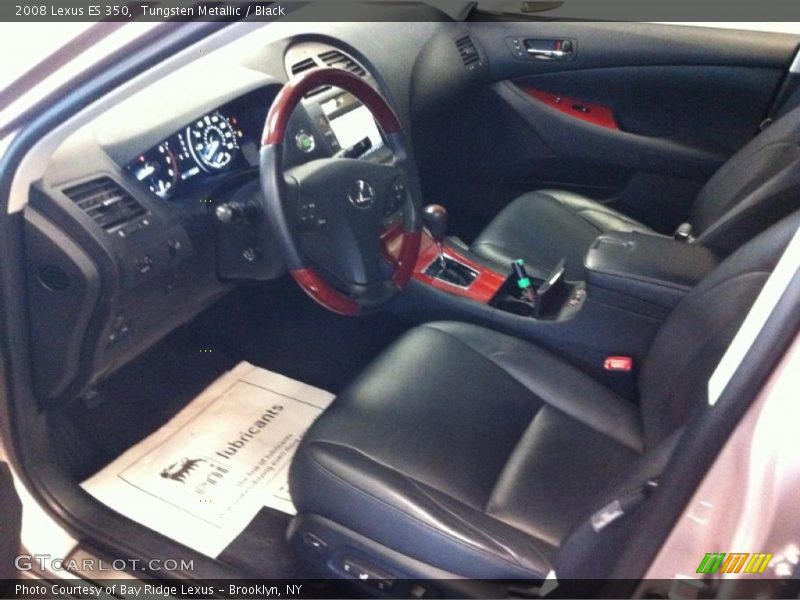 Tungsten Metallic / Black 2008 Lexus ES 350