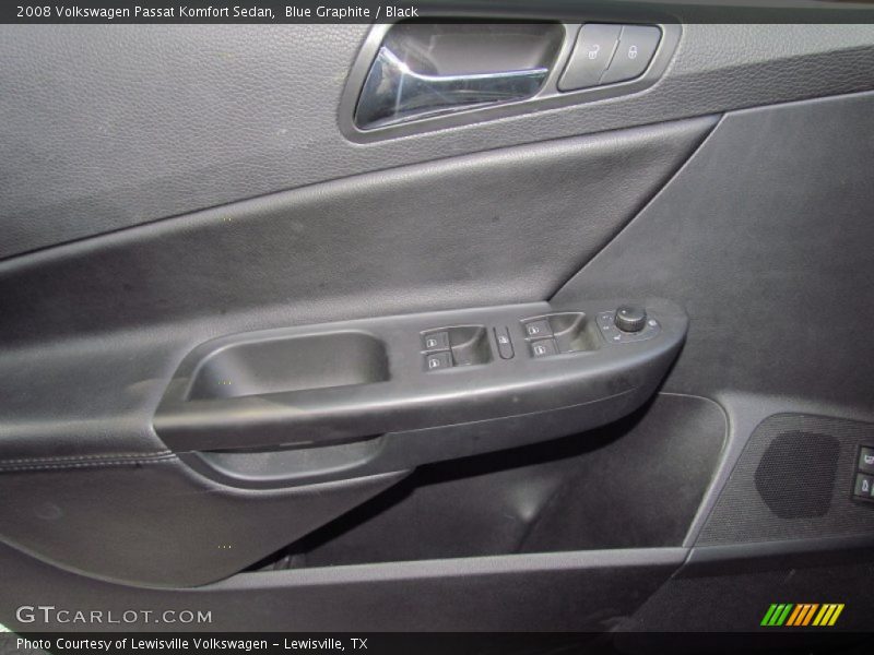 Blue Graphite / Black 2008 Volkswagen Passat Komfort Sedan