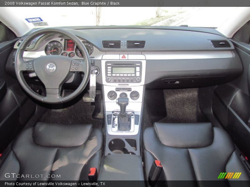 Blue Graphite / Black 2008 Volkswagen Passat Komfort Sedan