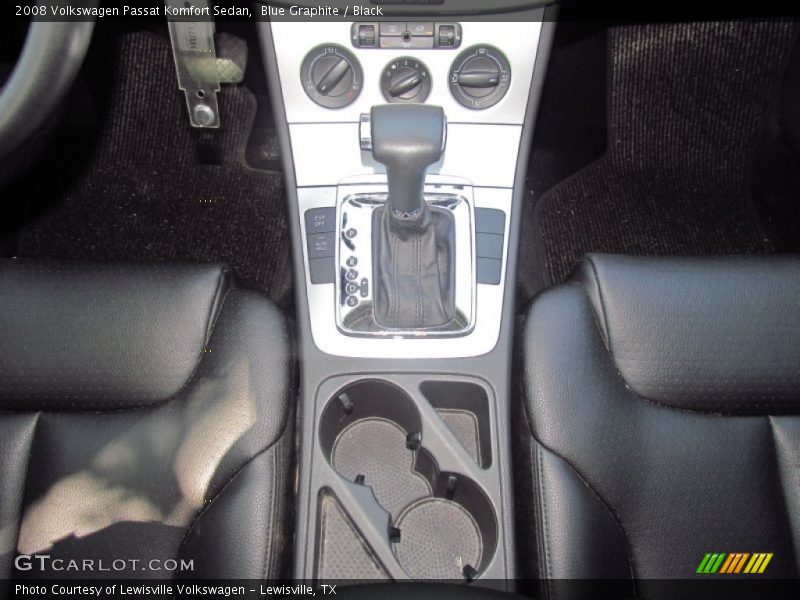 Blue Graphite / Black 2008 Volkswagen Passat Komfort Sedan