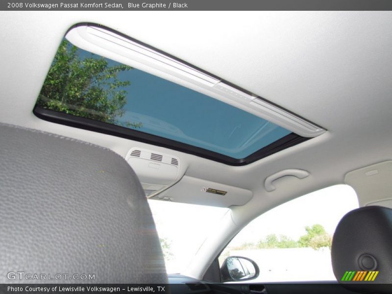 Blue Graphite / Black 2008 Volkswagen Passat Komfort Sedan