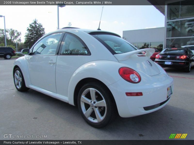 Campanella White / White 2008 Volkswagen New Beetle Triple White Coupe