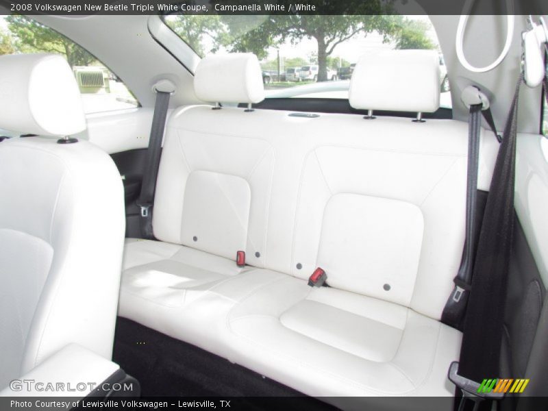 2008 New Beetle Triple White Coupe White Interior