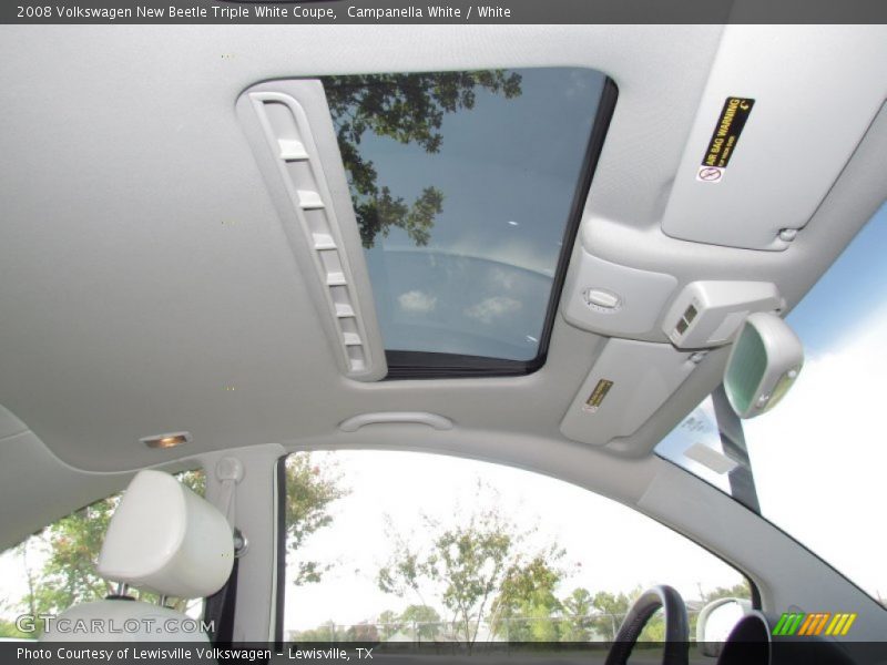 Campanella White / White 2008 Volkswagen New Beetle Triple White Coupe