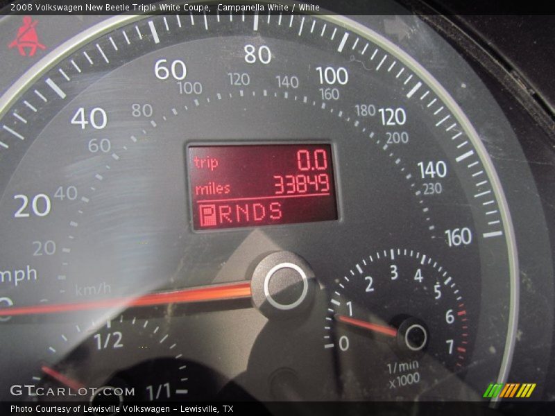 Campanella White / White 2008 Volkswagen New Beetle Triple White Coupe