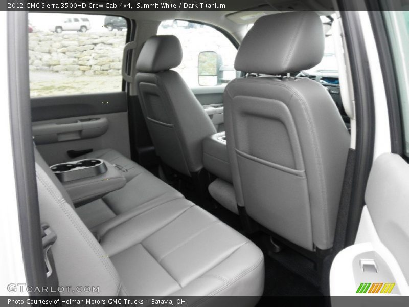 Summit White / Dark Titanium 2012 GMC Sierra 3500HD Crew Cab 4x4