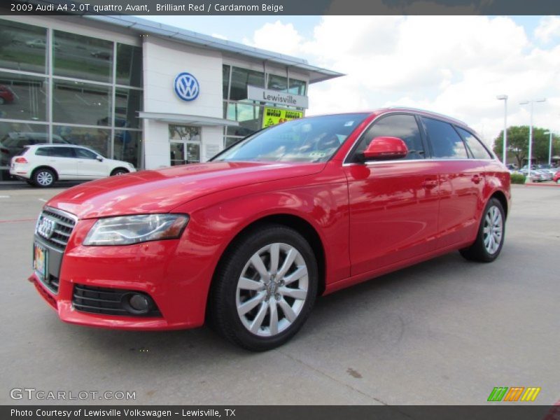 Front 3/4 View of 2009 A4 2.0T quattro Avant