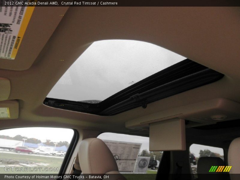 Crystal Red Tintcoat / Cashmere 2012 GMC Acadia Denali AWD
