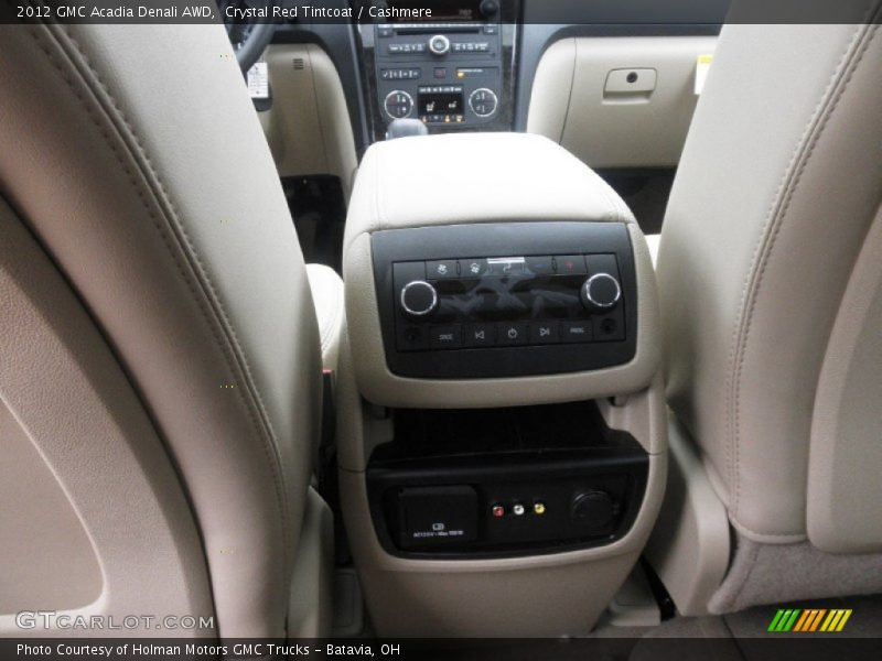 Crystal Red Tintcoat / Cashmere 2012 GMC Acadia Denali AWD
