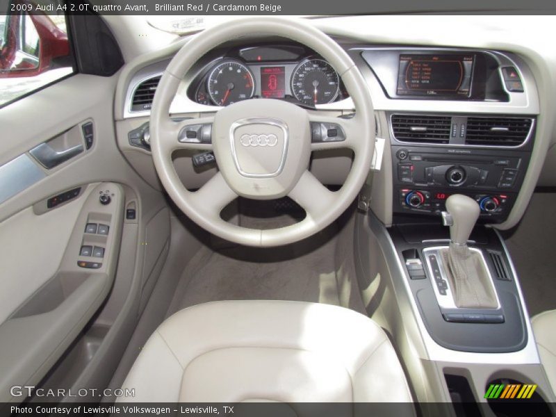 Dashboard of 2009 A4 2.0T quattro Avant