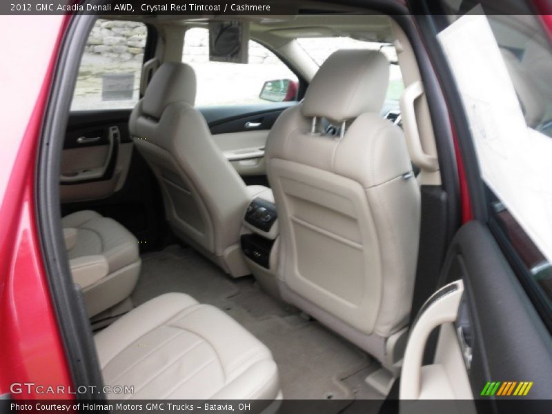 Crystal Red Tintcoat / Cashmere 2012 GMC Acadia Denali AWD