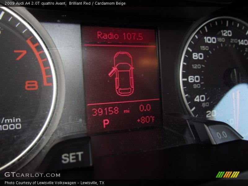 Brilliant Red / Cardamom Beige 2009 Audi A4 2.0T quattro Avant