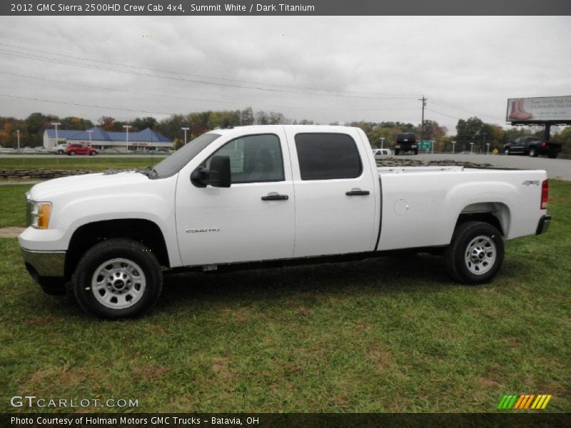  2012 Sierra 2500HD Crew Cab 4x4 Summit White