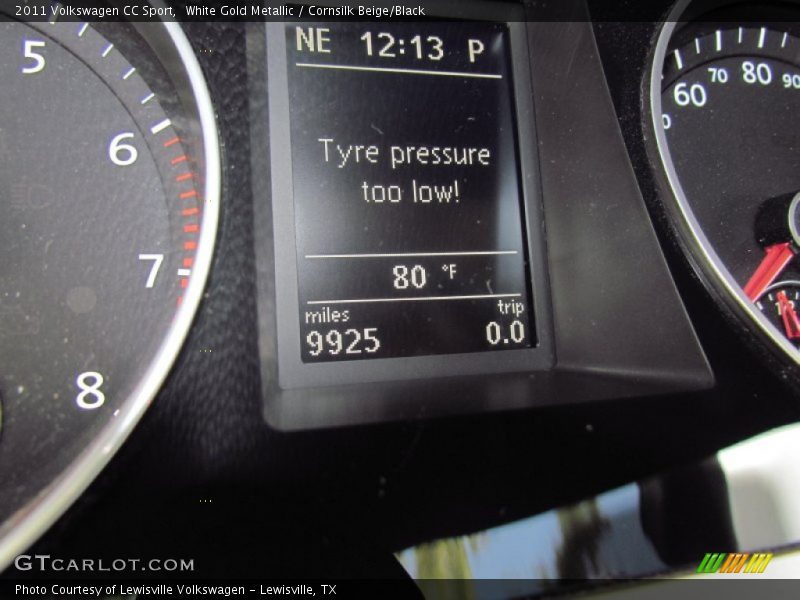 White Gold Metallic / Cornsilk Beige/Black 2011 Volkswagen CC Sport