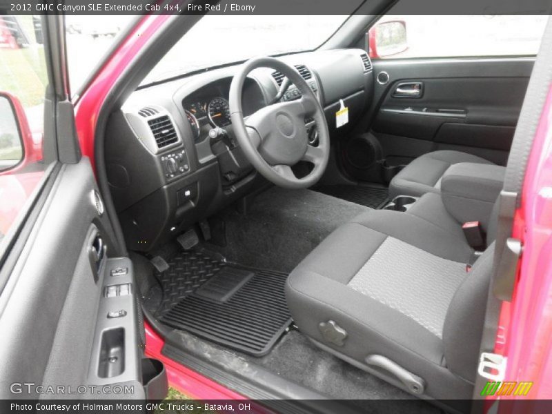 Fire Red / Ebony 2012 GMC Canyon SLE Extended Cab 4x4
