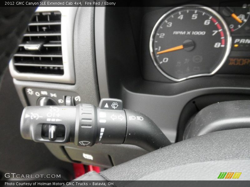 Fire Red / Ebony 2012 GMC Canyon SLE Extended Cab 4x4