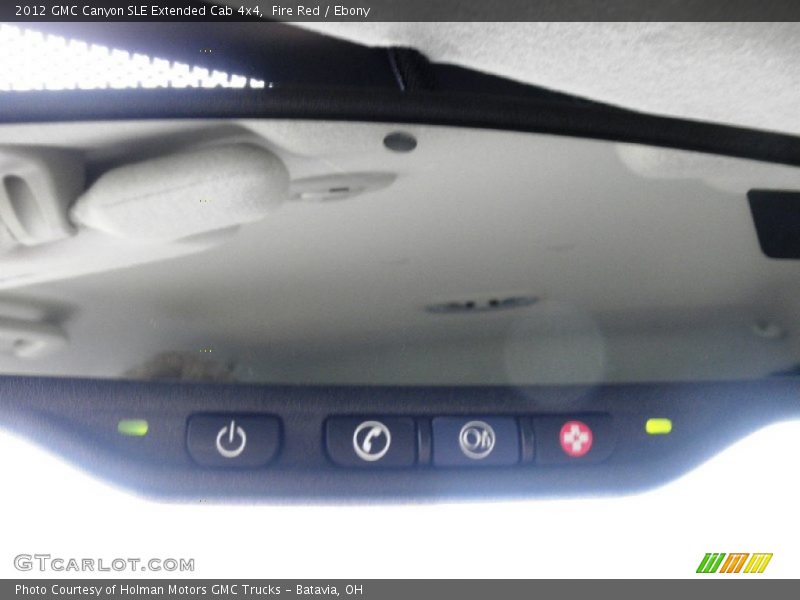 Fire Red / Ebony 2012 GMC Canyon SLE Extended Cab 4x4