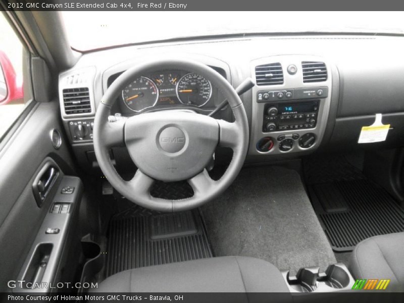 Fire Red / Ebony 2012 GMC Canyon SLE Extended Cab 4x4