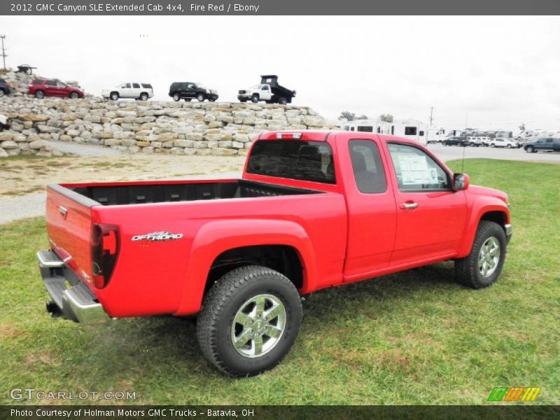 Fire Red / Ebony 2012 GMC Canyon SLE Extended Cab 4x4