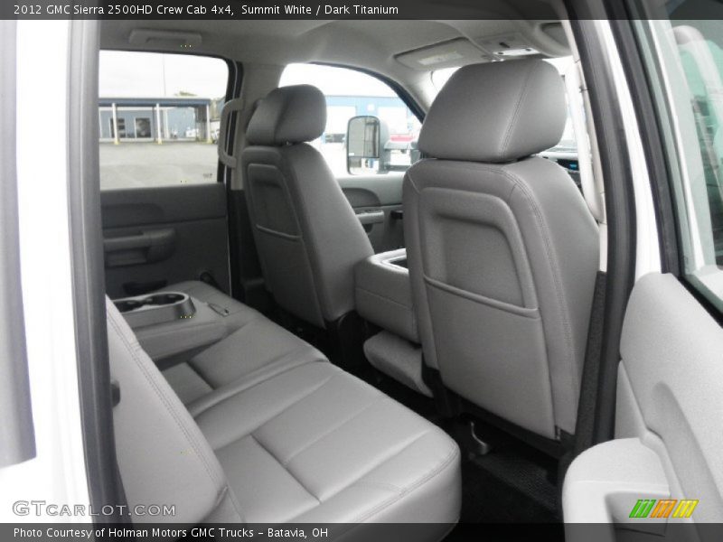  2012 Sierra 2500HD Crew Cab 4x4 Dark Titanium Interior