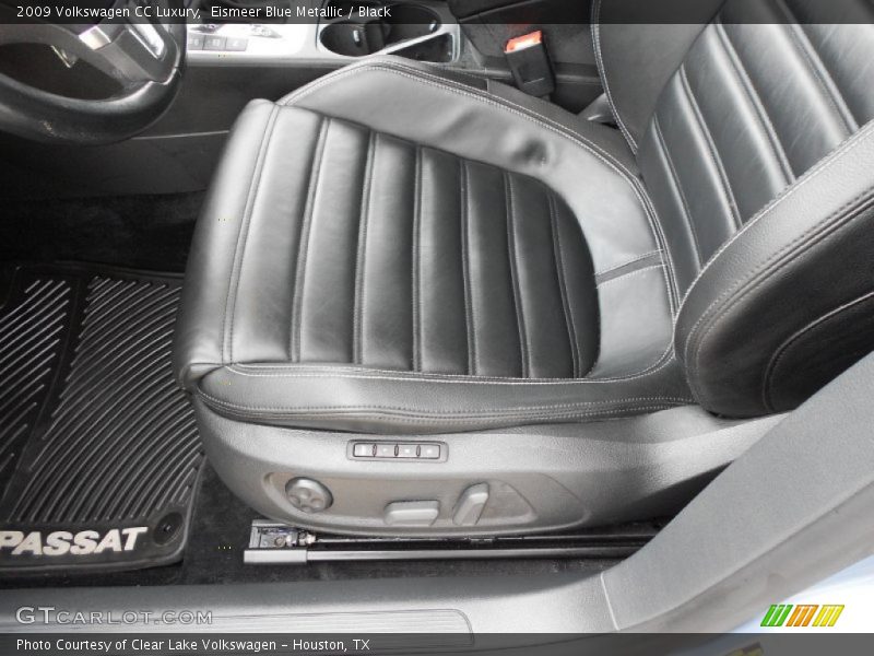 Eismeer Blue Metallic / Black 2009 Volkswagen CC Luxury