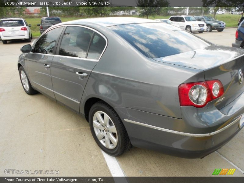 United Gray / Black 2008 Volkswagen Passat Turbo Sedan