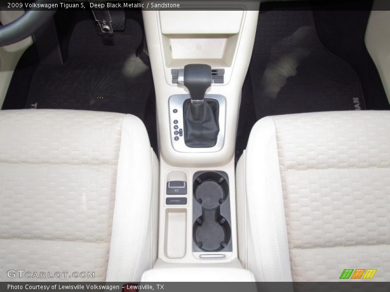 Deep Black Metallic / Sandstone 2009 Volkswagen Tiguan S