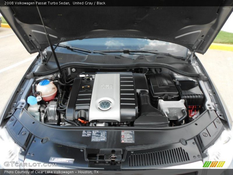 United Gray / Black 2008 Volkswagen Passat Turbo Sedan