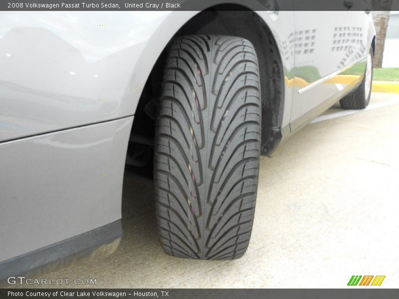 United Gray / Black 2008 Volkswagen Passat Turbo Sedan