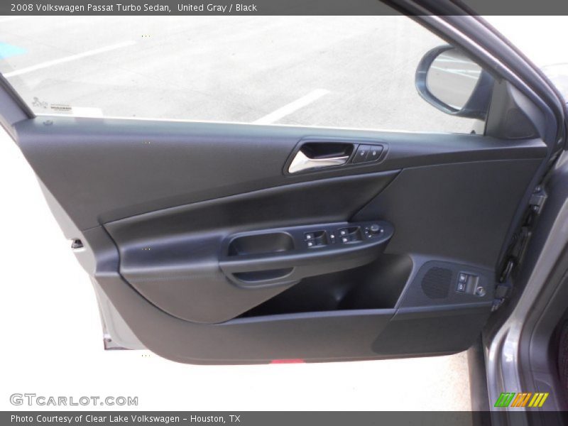 United Gray / Black 2008 Volkswagen Passat Turbo Sedan