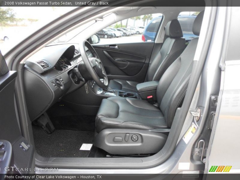 United Gray / Black 2008 Volkswagen Passat Turbo Sedan