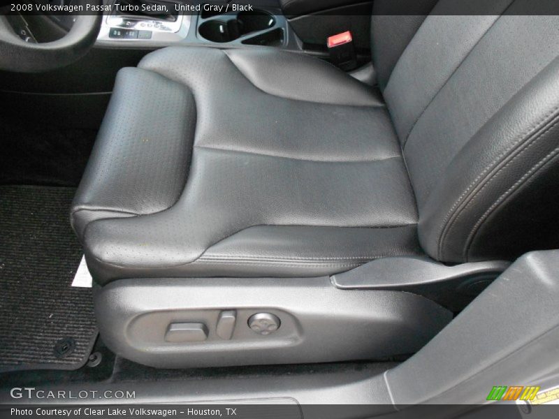 United Gray / Black 2008 Volkswagen Passat Turbo Sedan