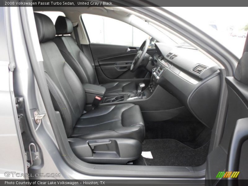 United Gray / Black 2008 Volkswagen Passat Turbo Sedan