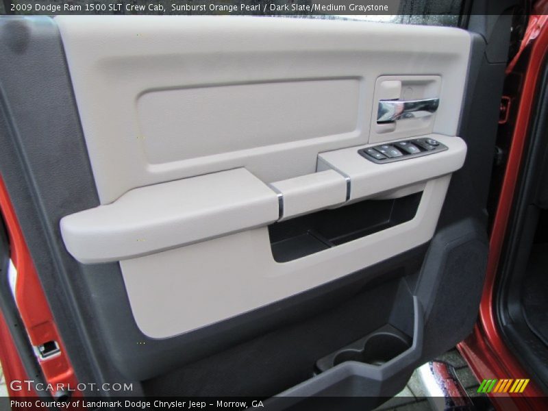 Sunburst Orange Pearl / Dark Slate/Medium Graystone 2009 Dodge Ram 1500 SLT Crew Cab