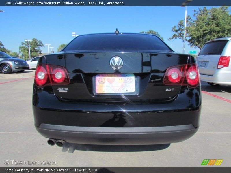 Black Uni / Anthracite 2009 Volkswagen Jetta Wolfsburg Edition Sedan