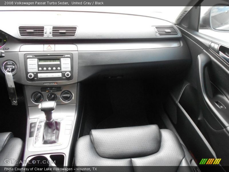 United Gray / Black 2008 Volkswagen Passat Turbo Sedan