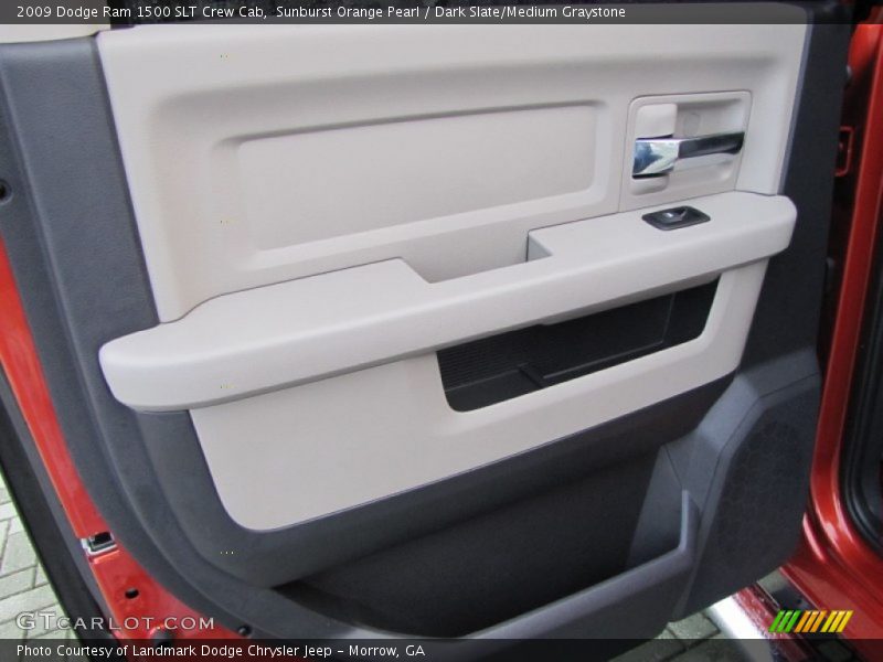 Sunburst Orange Pearl / Dark Slate/Medium Graystone 2009 Dodge Ram 1500 SLT Crew Cab