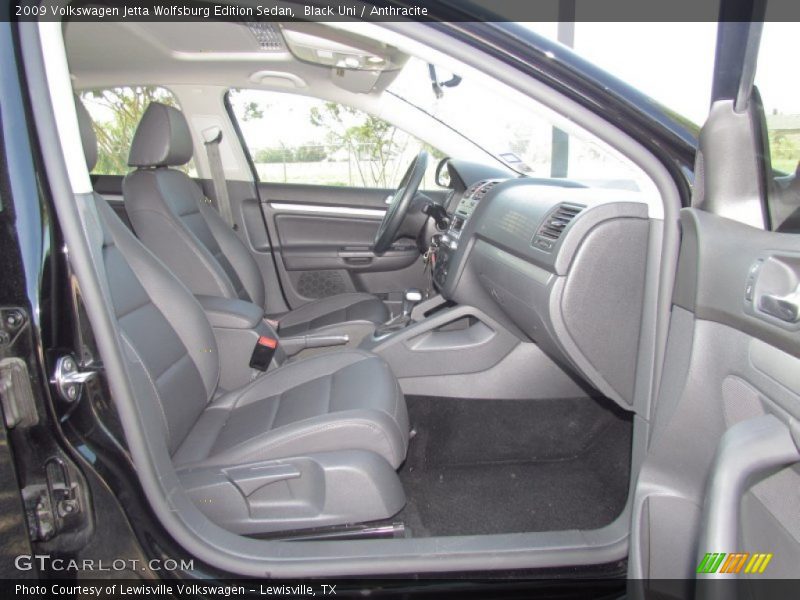  2009 Jetta Wolfsburg Edition Sedan Anthracite Interior