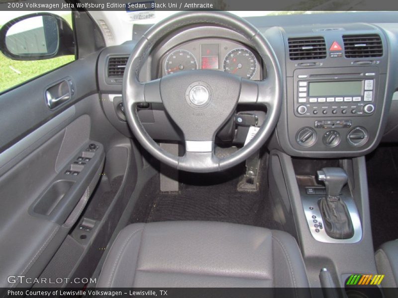 Black Uni / Anthracite 2009 Volkswagen Jetta Wolfsburg Edition Sedan